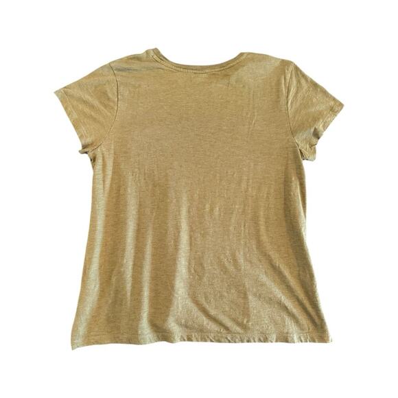 Harley Davidson Women’s Large T Shirt Olive Tour Of Duty Pocket Relaxed Fit Tee - Picture 6 of 9